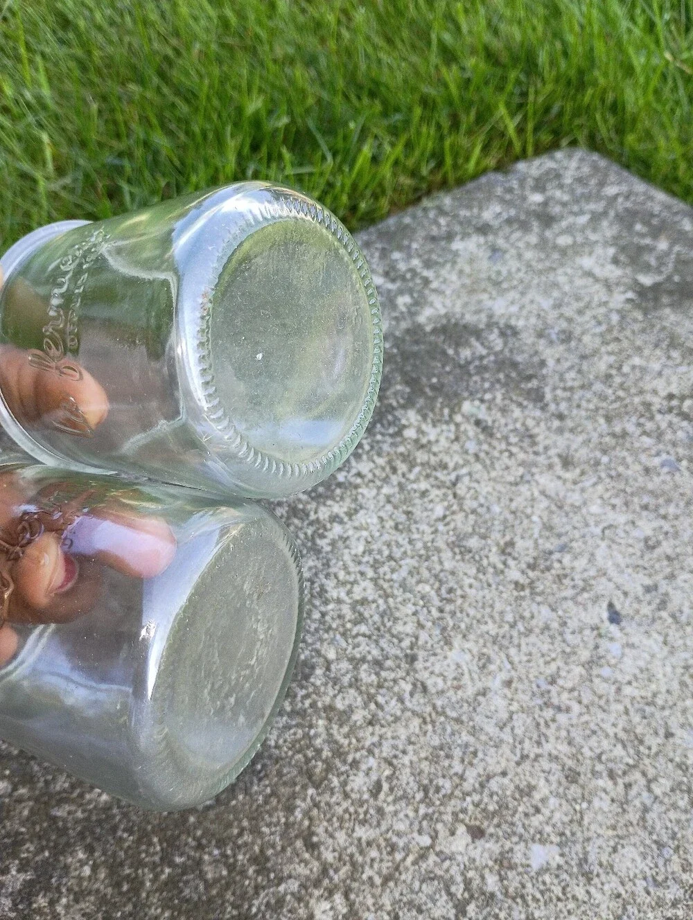 Clear Glass Votive Candle Holders - Set of 2